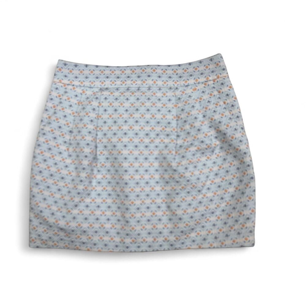 Club Monaco Geometric Jacquard Mini Skirt